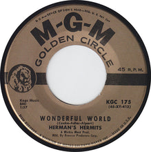 Load image into Gallery viewer, Herman's Hermits : Can't You Hear My Heartbeat / Wonderful World (7", EP, Single)