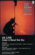 Load image into Gallery viewer, U2 : Under A Blood Red Sky (Live) (Cass, MiniAlbum, SR)