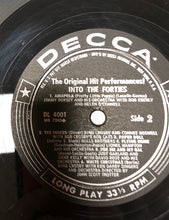 Load image into Gallery viewer, Various : The Original Hit Performances! Into The Forties (LP, Comp, Mono)