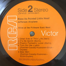 Load image into Gallery viewer, Jefferson Airplane : Bless Its Pointed Little Head (LP, Album, Ind)