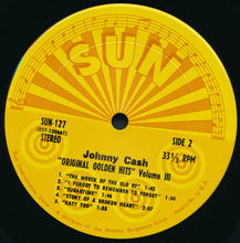 Load image into Gallery viewer, Johnny Cash And The Tennessee Two* : Original Golden Hits Volume III (LP, Comp)