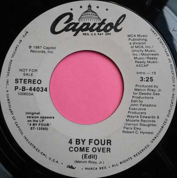 4 By Four : Come Over (Edit) (7