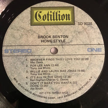 Load image into Gallery viewer, Brook Benton : Home Style (LP, Mon)