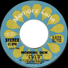 Load image into Gallery viewer, Lulu : To Sir With Love / Morning Dew (7", Single, RE)