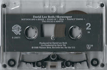 Load image into Gallery viewer, David Lee Roth : Skyscraper  (Cass, Album, SR)