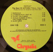 Load image into Gallery viewer, Jethro Tull : Repeat - The Best Of Jethro Tull - Vol. II (LP, Comp, Win)