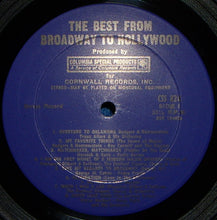 Load image into Gallery viewer, Various : The Best From Broadway To Hollywood (LP, Comp)