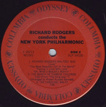 Load image into Gallery viewer, Richard Rodgers Conducts The The New York Philharmonic Orchestra : Slaughter On Tenth Avenue (LP, Album, Mono, RE)