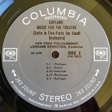 Load image into Gallery viewer, Aaron Copland / Leonard Bernstein, The New York Philharmonic Orchestra : Bernstein Conducts Copland (LP, Album, Pit)