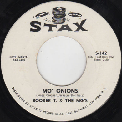 Booker T & The MG's : Mo' Onions / Tic-Tac-Toe (7