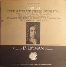 Load image into Gallery viewer, Henry Purcell : Chamber Orchestra Of The Hartford Symphony, Fritz Mahler : Four Suites For String Orchestra (LP)