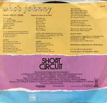 Load image into Gallery viewer, El DeBarge : Who&#39;s Johnny (&quot;Short Circuit&quot; Theme) (7&quot;, Single)