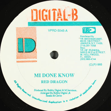 Red Dragon : Mi Done Know / Murder Them (12