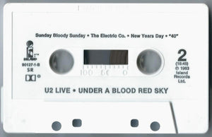 U2 : Under A Blood Red Sky (Live) (Cass, MiniAlbum, SR)