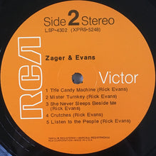 Load image into Gallery viewer, Zager &amp; Evans : Zager &amp; Evans (LP, Album, Ind)