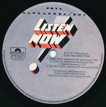 Load image into Gallery viewer, Phil Manzanera / 801 : Listen Now (LP, Album)
