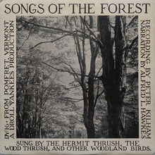 Load image into Gallery viewer, Peter Kilham Narration By Alfred L. Hawkes : Songs Of The Forest (LP, Album, Mono, Gre)