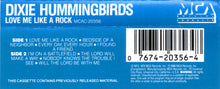 Load image into Gallery viewer, The Dixie Hummingbirds : Love Me Like A Rock (Cass, Comp)