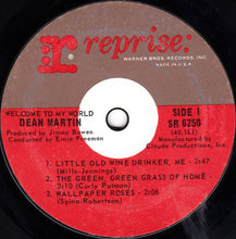 Load image into Gallery viewer, Dean Martin : Welcome To My World (7&quot;, Jukebox)