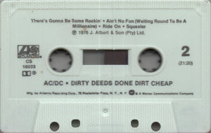 AC/DC : Dirty Deeds Done Dirt Cheap (Cass, Album, RE)