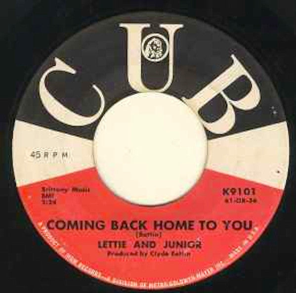 Lettie and Junior : Coming Back Home To You / Blues In The Night (7