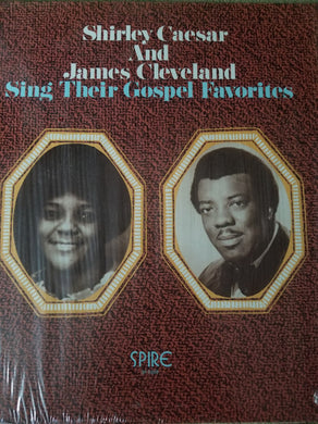 Shirley Caesar, Rev. James Cleveland : Shirley Caesar and James Cleveland Sing Their Gospel Favorites (LP, Album, Comp)
