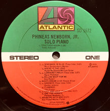 Load image into Gallery viewer, Phineas Newborn Jr. : Solo Piano (LP, Album, RI)