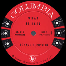 Load image into Gallery viewer, Leonard Bernstein : What Is Jazz (LP, Mono)