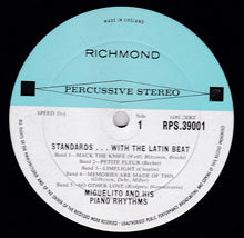Load image into Gallery viewer, Miguelito And His Piano Rhythms : Standards... With A Latin Beat (LP, Album)