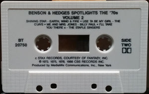 Various : Benson & Hedges Command Performace Spotlights The 70s Volume 2 (Cass, Comp)