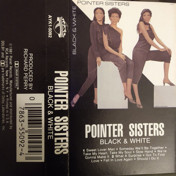Pointer Sisters : Black & White (Cass, Album, RE, Dol)