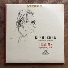 Load image into Gallery viewer, Otto Klemperer, Philharmonia Orchestra - Johannes Brahms : Symphony No1 (LP)