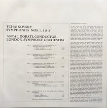 Load image into Gallery viewer, Antal Dorati, The London Symphony Orchestra : Tchaikovsky Symphonies Nos. 1, 2, &amp; 3 (3xLP, RE + 3xBox)