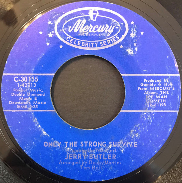 Jerry Butler : Only The Strong Survive / Lost (7