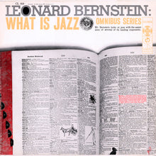 Load image into Gallery viewer, Leonard Bernstein : What Is Jazz (LP, Mono)