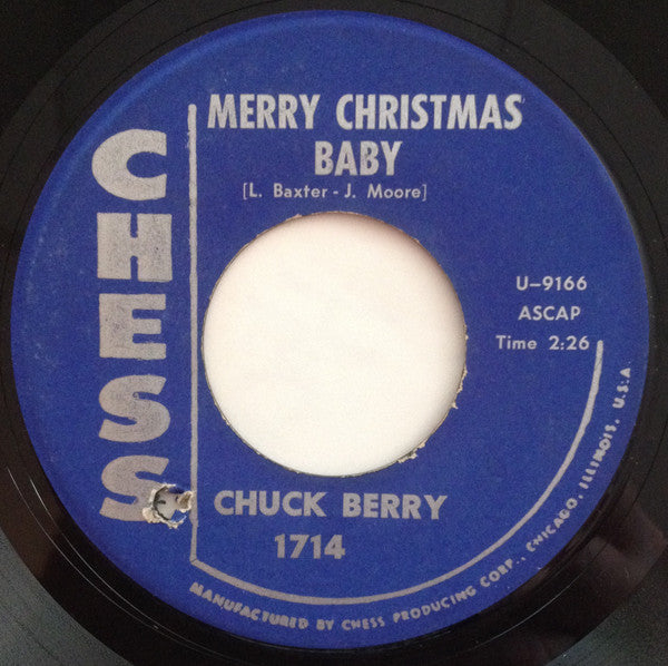 Chuck Berry : Merry Christmas Baby / Run Rudolph Run (7