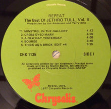 Load image into Gallery viewer, Jethro Tull : Repeat - The Best Of Jethro Tull - Vol. II (LP, Comp, Win)