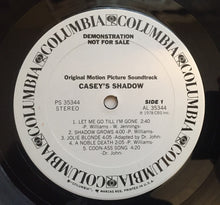Load image into Gallery viewer, Patrick Williams : Casey's Shadow - Original Motion Picture Soundtrack (LP, Album, Promo)