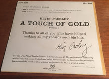 Load image into Gallery viewer, Elvis Presley : A Touch Of Gold Volume (7", EP)