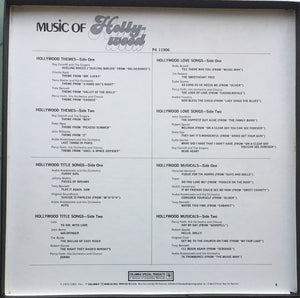 Various : Music Of Holly-Wood, Gala of Greatest Hits (4xLP, Comp, Ltd + Box)