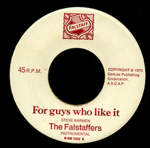 Load image into Gallery viewer, The Falstaffers : For Guys Who Like It (7&quot;, Single, Promo)