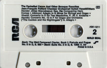 Load image into Gallery viewer, Various : Orchestre De Chambre Jean-François Paillard : The Pachelbel Canon And Other Baroque Favorites (Cass, Comp, RE, Dol)