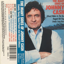 Load image into Gallery viewer, Johnny Cash : The Many Sides Of Johnny Cash (Cass, Comp)