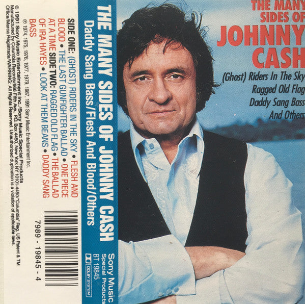Johnny Cash : The Many Sides Of Johnny Cash (Cass, Comp)