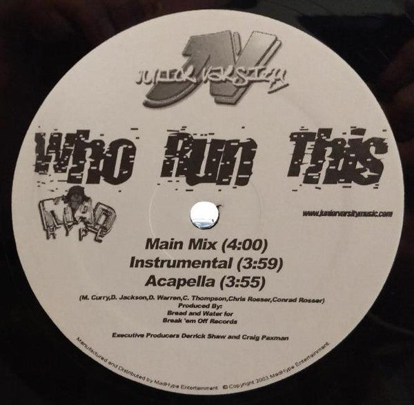 Junior Varsity (2) : Who Run This (12