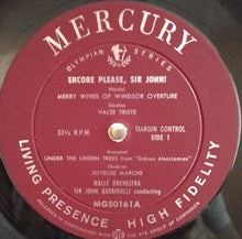 Load image into Gallery viewer, Sir John Barbirolli, Hallé Orchestra : Encore Please, Sir John! (LP, Mono)