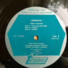 Load image into Gallery viewer, Igor Stravinsky / Paul Hindemith : Violin Concerto In D Major / Violin Concerto (LP, Mono)