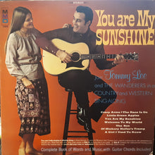 Load image into Gallery viewer, Tommy Lee And The Wanderers : You Are My Sunshine- Country &amp; Western Sing-Along Vol.3 (LP)