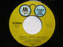 Load image into Gallery viewer, Quincy Jones : What's Going On / Part 1 / Bridge Over Troubled Water / Part 1 (7", Single)