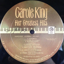 Load image into Gallery viewer, Carole King : Her Greatest Hits (Songs Of Long Ago) (LP, Comp, San)